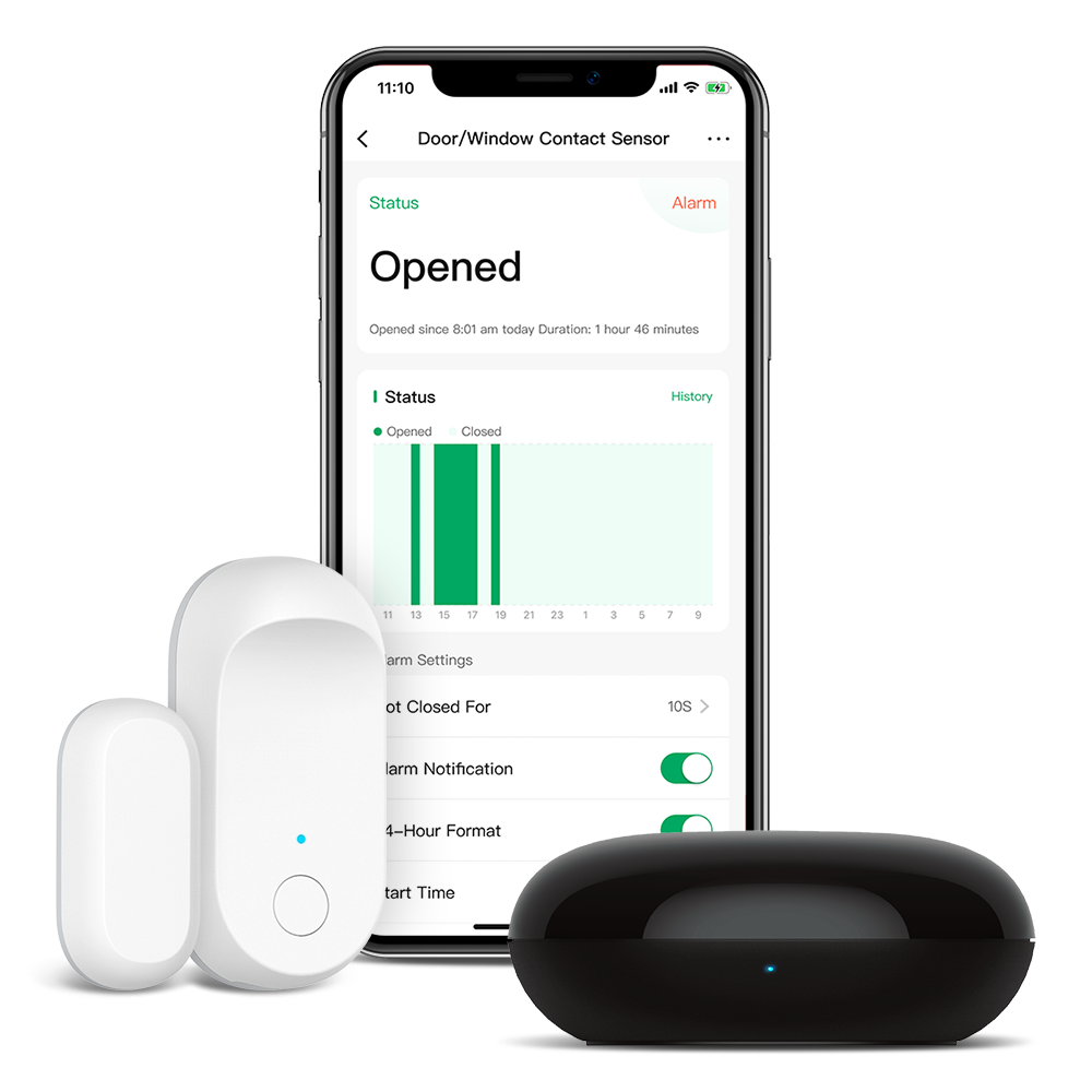 LinknLink Door/Window Contact Sensor, eRemote Required