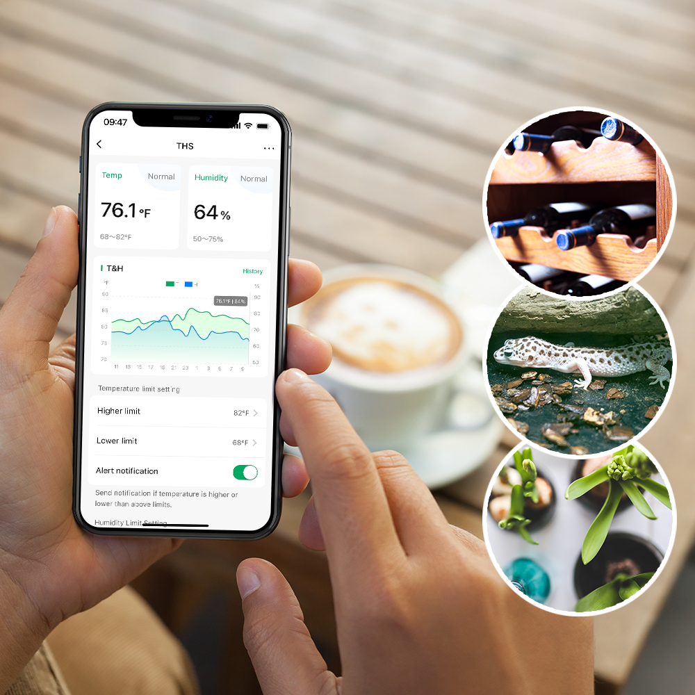 LinknLink eTHS2: Wireless Temperature & Humidity Monitor, Hub Required