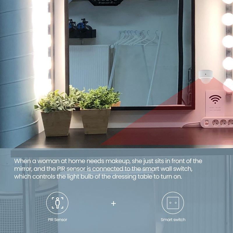 Zigbee PIR Motion Sensor Battery Powered