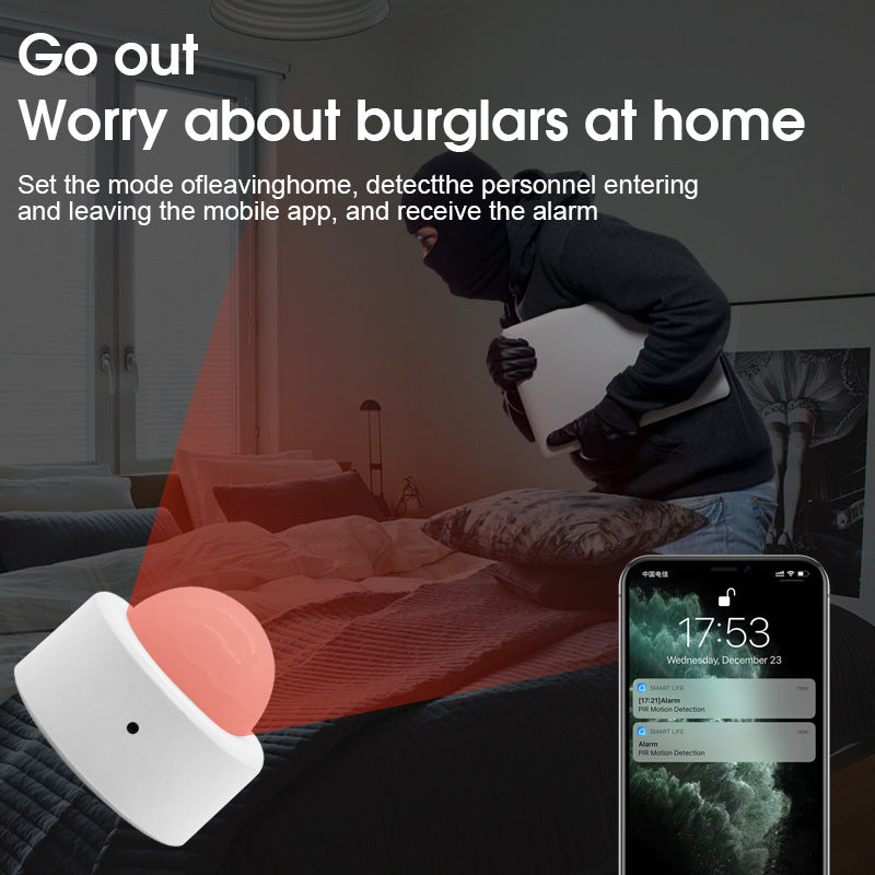 Zigbee PIR Motion Sensor Battery Powered