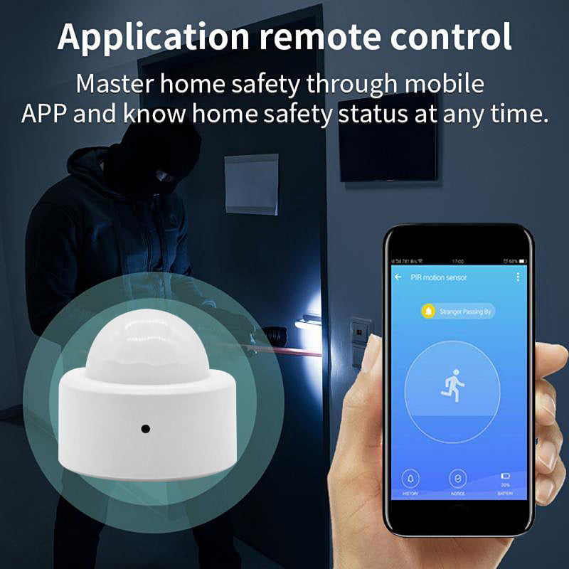 Zigbee PIR Motion Sensor Battery Powered