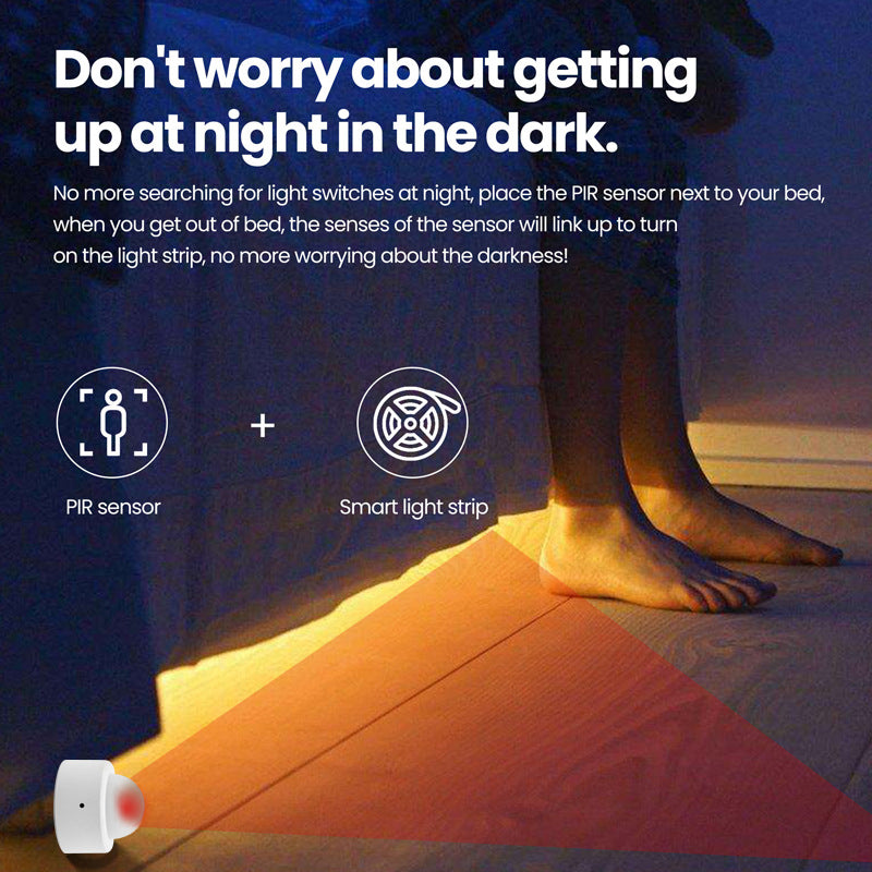 Zigbee PIR Motion Sensor Battery Powered
