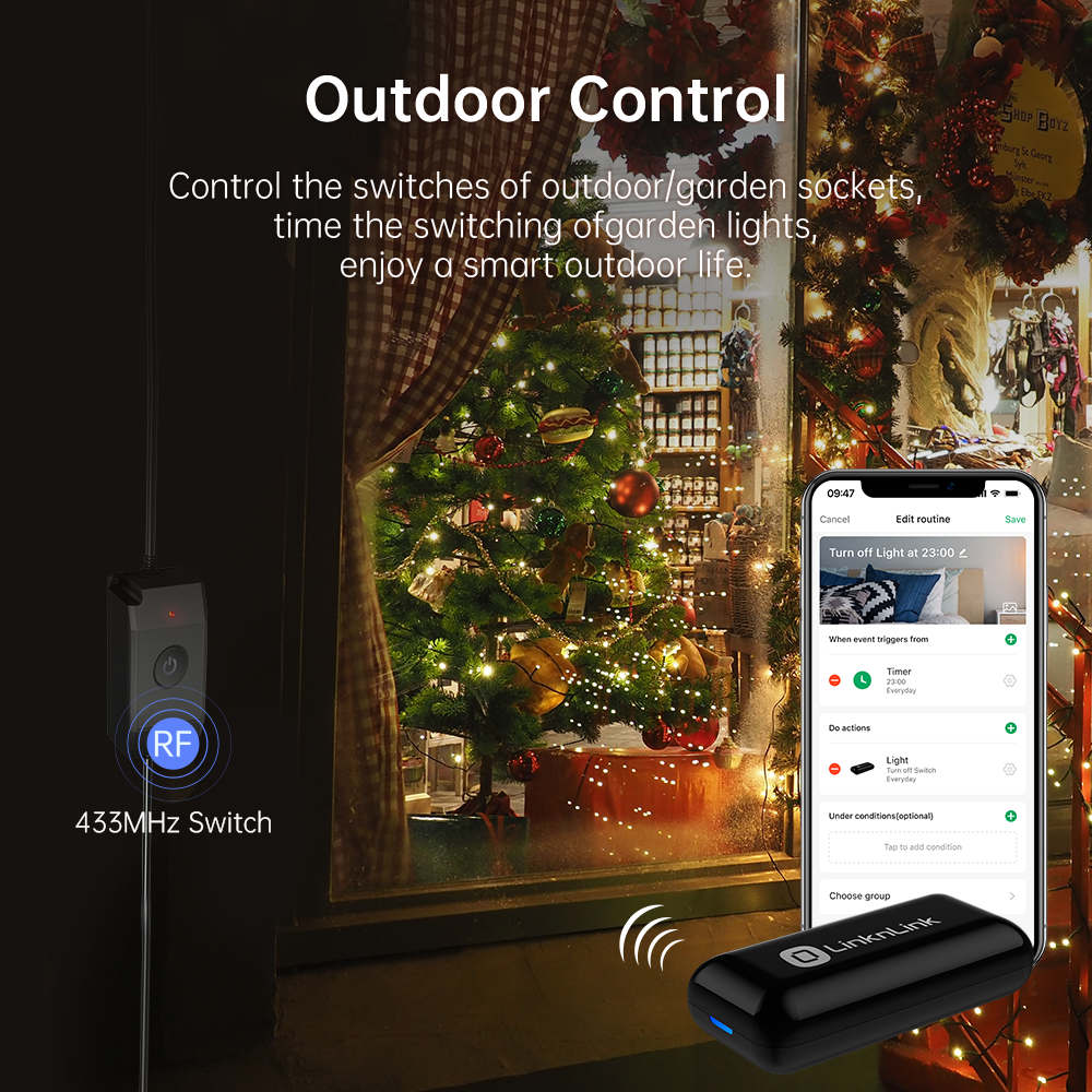 LinknLink eHub: IR and RF Control with Motion, Temperature, Humidity Sensors