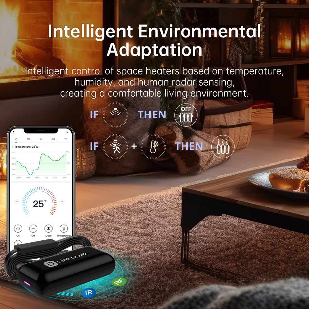 LinknLink eHub: IR and RF Control with Motion, Temperature, Humidity Sensors