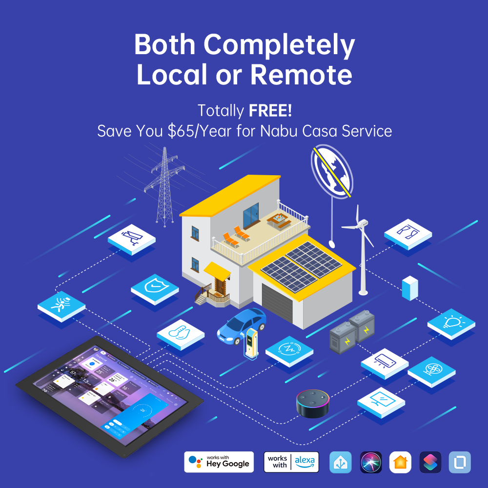 LinknLink iSG Display Max: All-in-One Super Gateway with Home Assistant Supports MQTT, Tuya, Zigbee, Matter