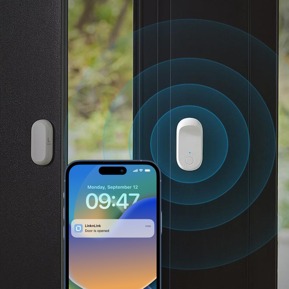 LinknLink Door/Window Contact Sensor, eRemote Required