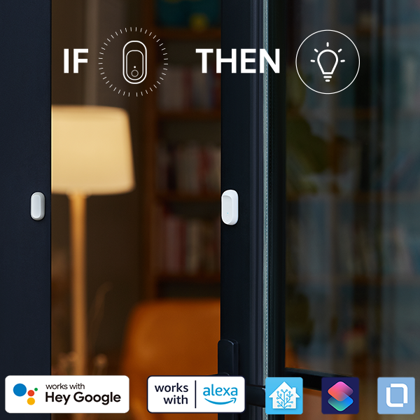 LinknLink Door/Window Contact Sensor, eRemote Required