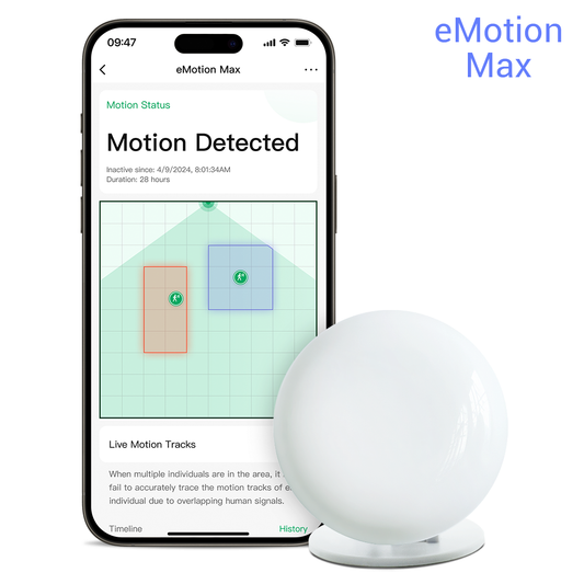 LinknLink eMotion Max: 60GHz mmWave Radar WiFi Smart Presence Sensor, IR Blaster, Light Sensor, Motion2MQTT Home Assistant, Works with Alexa and Google Home