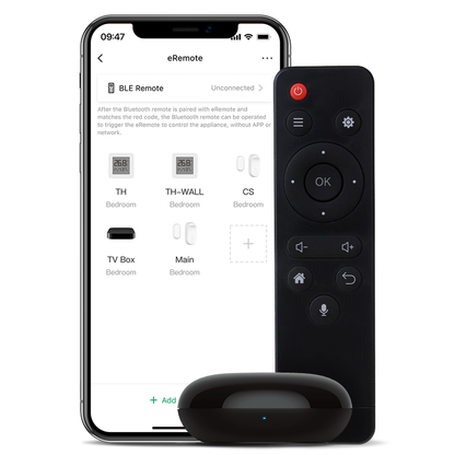 LinknLink Smart WiFi Universal Remote: IR Blaster for TV, Aircon, STB, Featuring Bluetooth BLE Smart Home Hub, Compatible with Alexa, Google Home