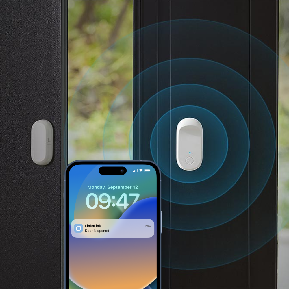 LinknLink Door/Window Contact Sensor, Hub Required