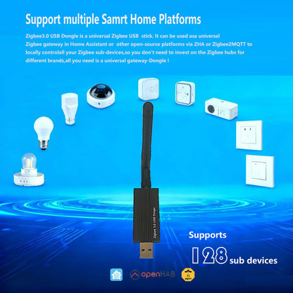 LinknLink ZG-808Z: Zigbee 3.0 USB Dongle, Supports ZHA, Zigbee2MQTT for Home Assistant and OpenHAB